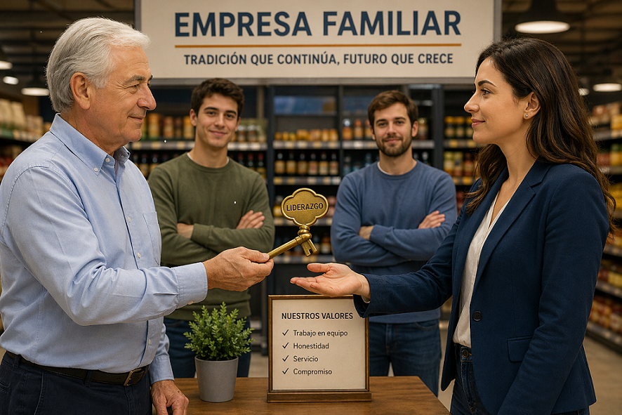 El Desaf�o de soltar: la sucesi�n en una pyme familiar supermercadista